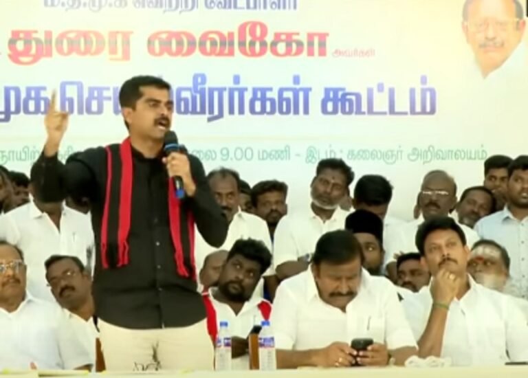 "செத்தாலும் எங்கள் சின்னத்தில் தான் போட்டியிடுவேன்"- கண்ணீர் மல்க ஆவேசமாக பேசிய துரை வைகோ!